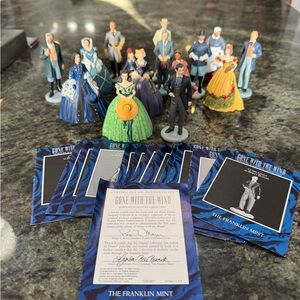 Franklin Mint Gone with the Wind Collectible Figurines
